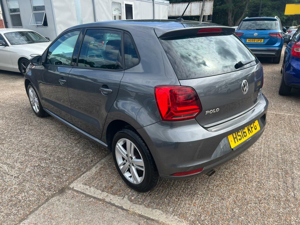 Volkswagen Polo 1.2 Tsi Bluemotion Tech Match Euro 6 Ss Grey #5