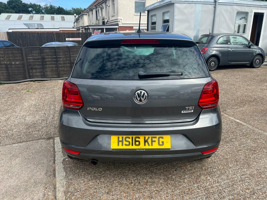 Volkswagen Polo 1.2 Tsi Bluemotion Tech Match Euro 6 Ss Grey #6