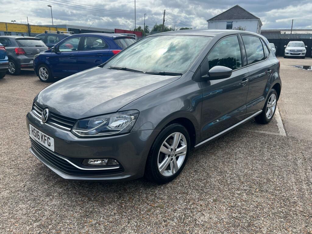 Volkswagen Polo 1.2 Tsi Bluemotion Tech Match Euro 6 Ss Grey #3