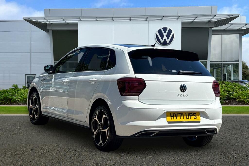 Volkswagen Polo 1.0 Tsi 95 R-line Dsg 17 Bonneville Black  #3