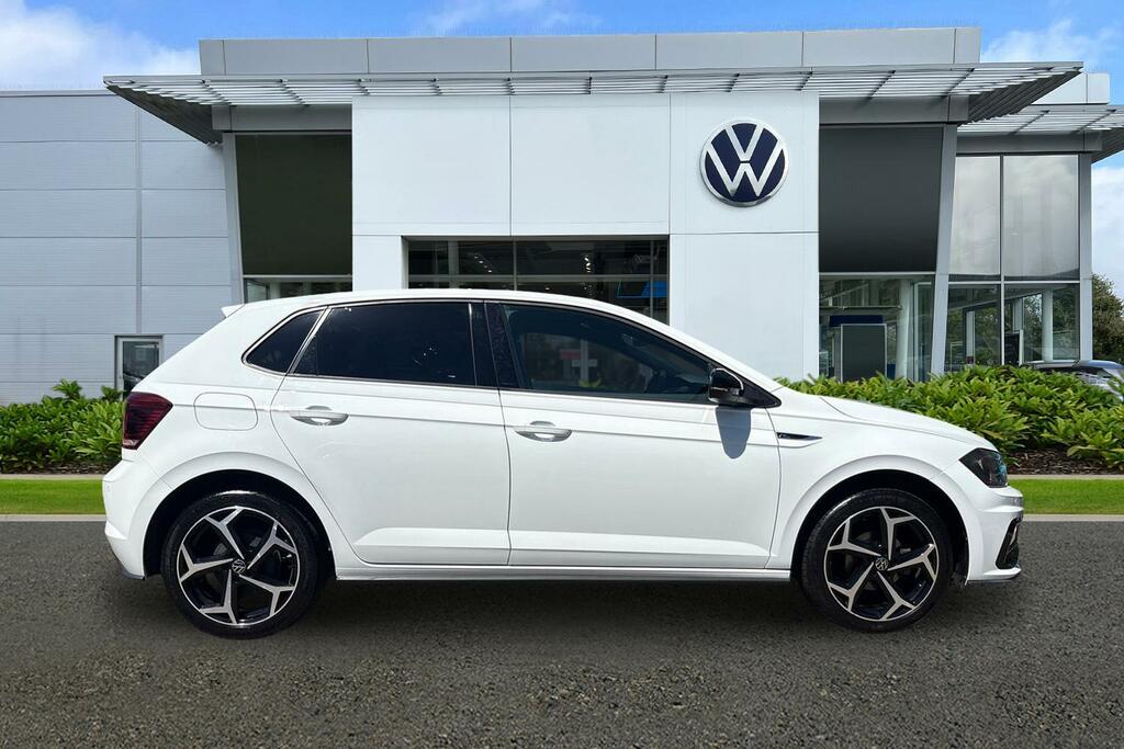 Volkswagen Polo 1.0 Tsi 95 R-line Dsg 17 Bonneville Black  #4