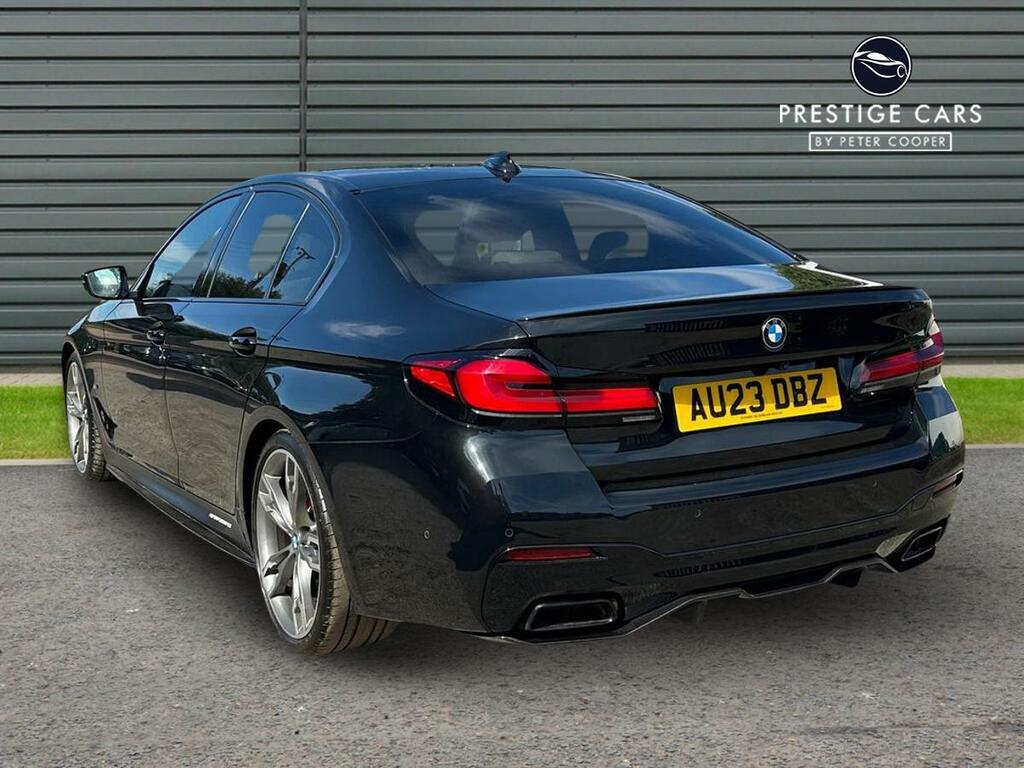 BMW 5 Series 4.4 M550i V8 Steptronic Xdrive Euro 6 Ss Black #3