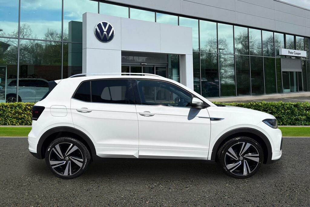 Volkswagen T-Cross 1.0 Tsi 115 R-line Dsg White #4