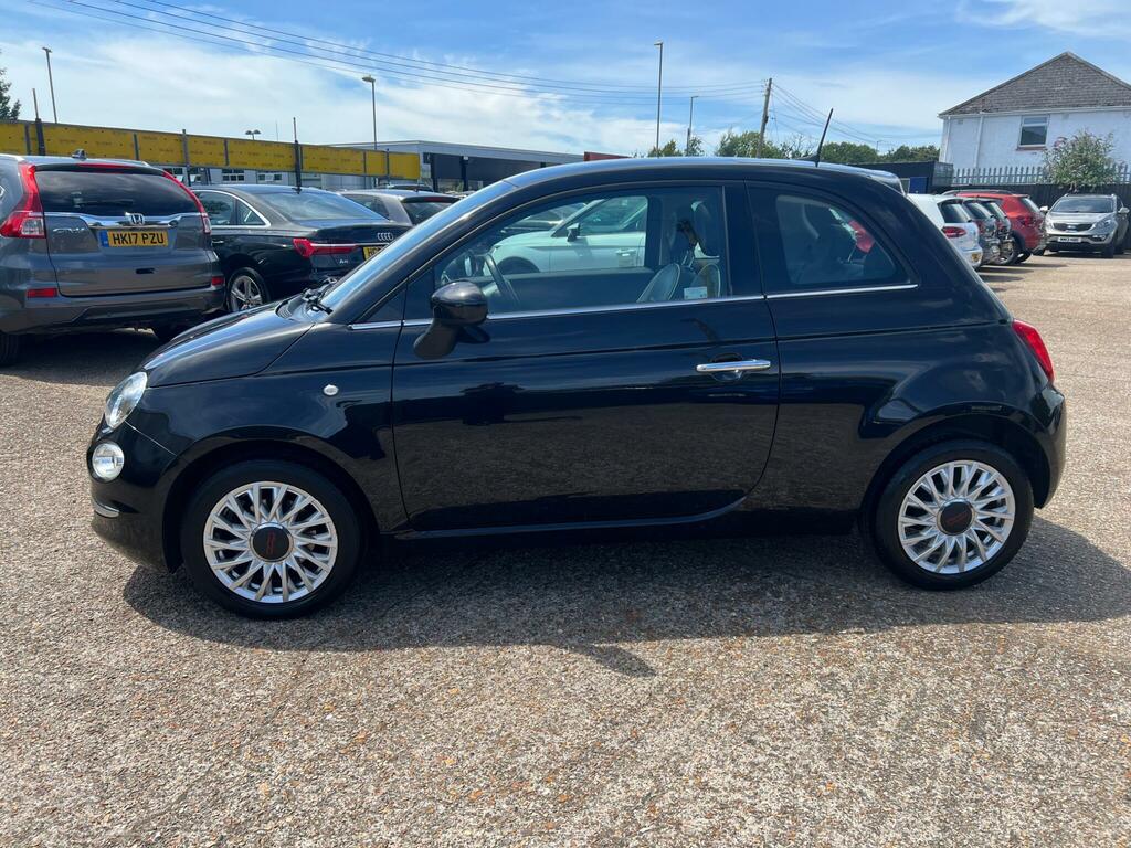 Fiat 500 1.2 Lounge Euro 6 Ss Black #4