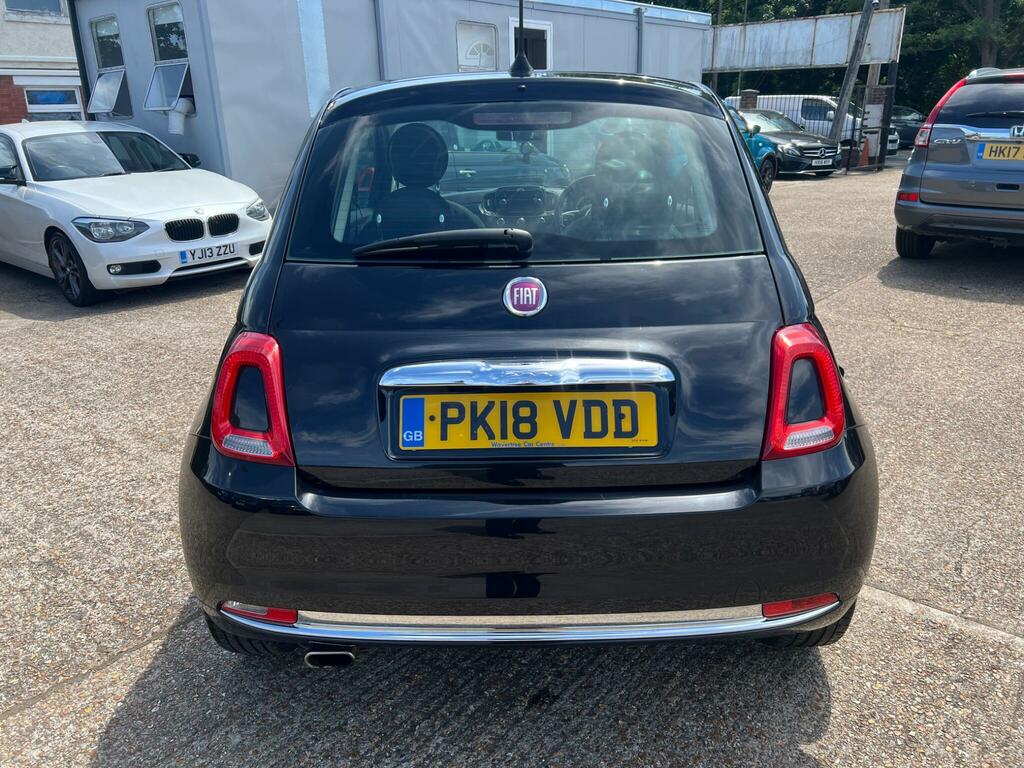 Fiat 500 1.2 Lounge Euro 6 Ss Black #6
