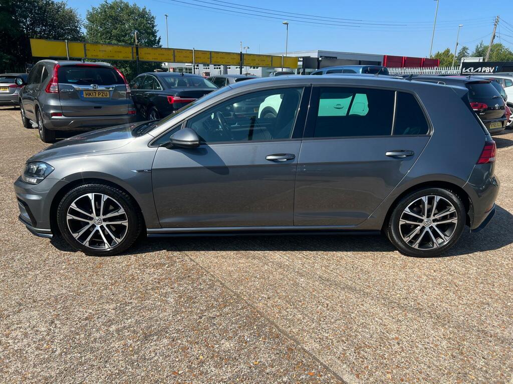 Volkswagen Golf 2.0 Tdi R-line Dsg Euro 6 Ss Grey #4
