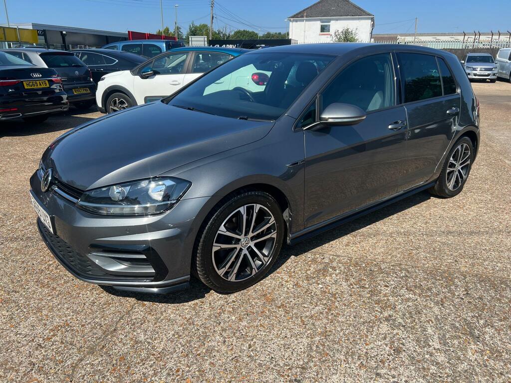 Volkswagen Golf 2.0 Tdi R-line Dsg Euro 6 Ss Grey #3