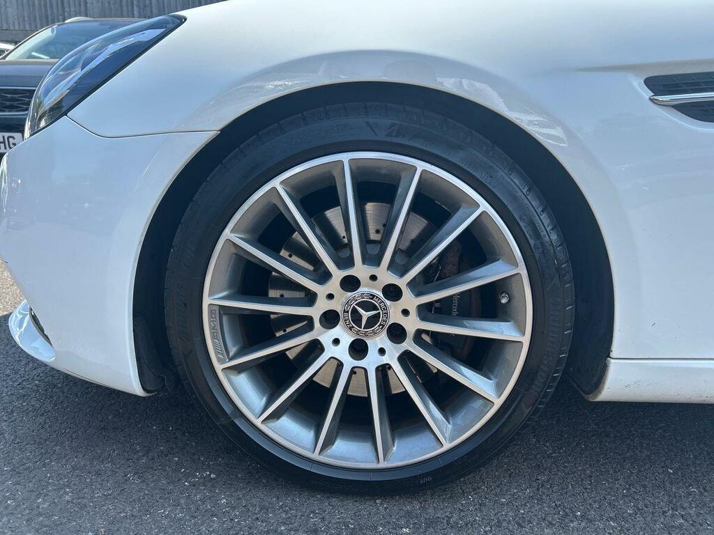 Mercedes-Benz SLC 1.6 Slc180 Amg Line G-tronic Euro 6 Ss White #6