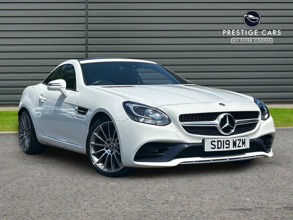 Mercedes-Benz SLC 1.6 Slc180 Amg Line G-tronic Euro 6 Ss White