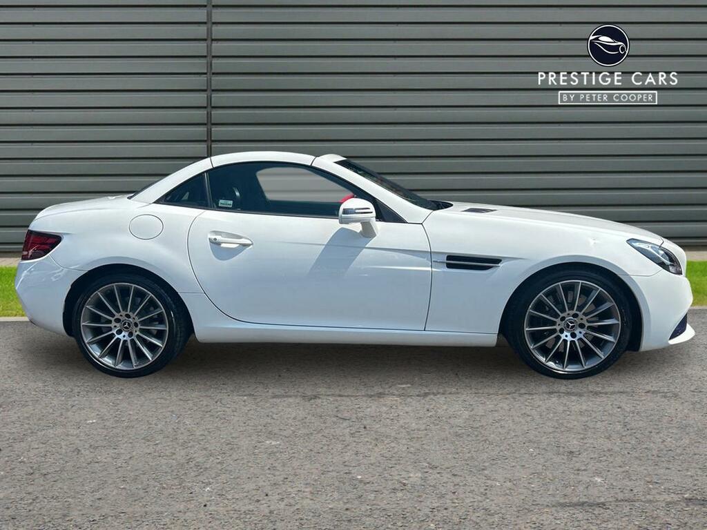Mercedes-Benz SLC 1.6 Slc180 Amg Line G-tronic Euro 6 Ss White #5