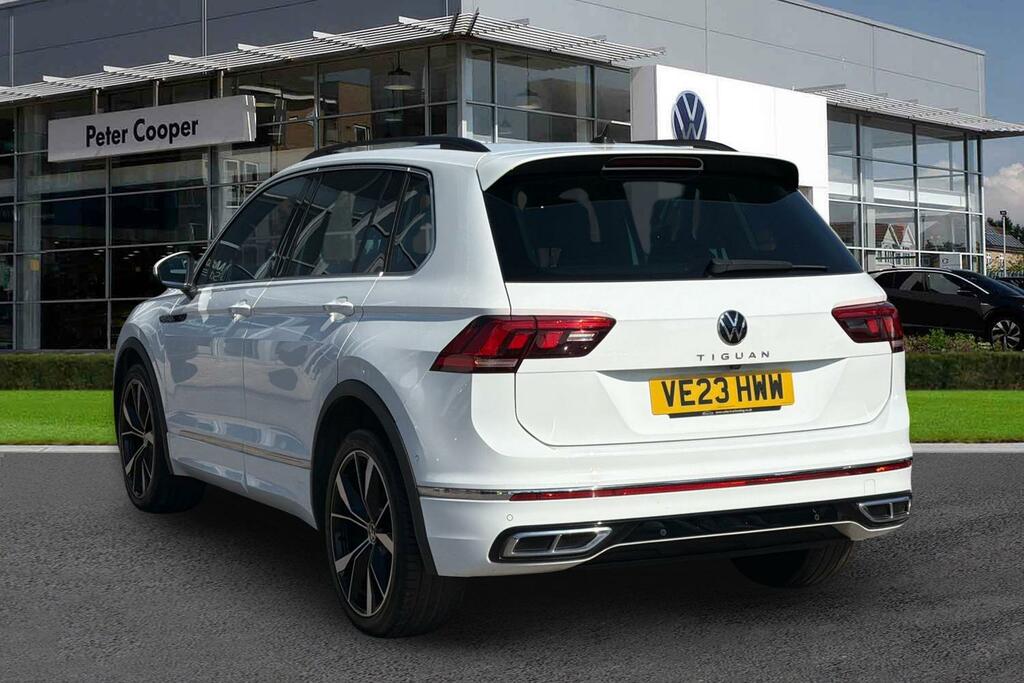 Volkswagen Tiguan 1.5 Tsi 150 R-line Dsg VE23HWW White #3
