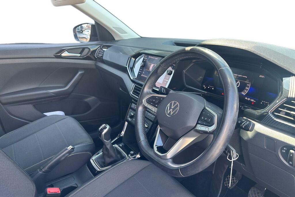 Volkswagen T-Cross 1.0 Tsi Black Edition HT72EOK White #6