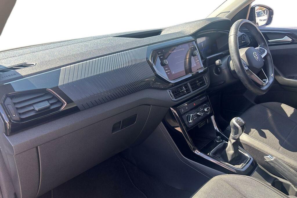 Volkswagen T-Cross 1.0 Tsi Black Edition HT72EOK White #2