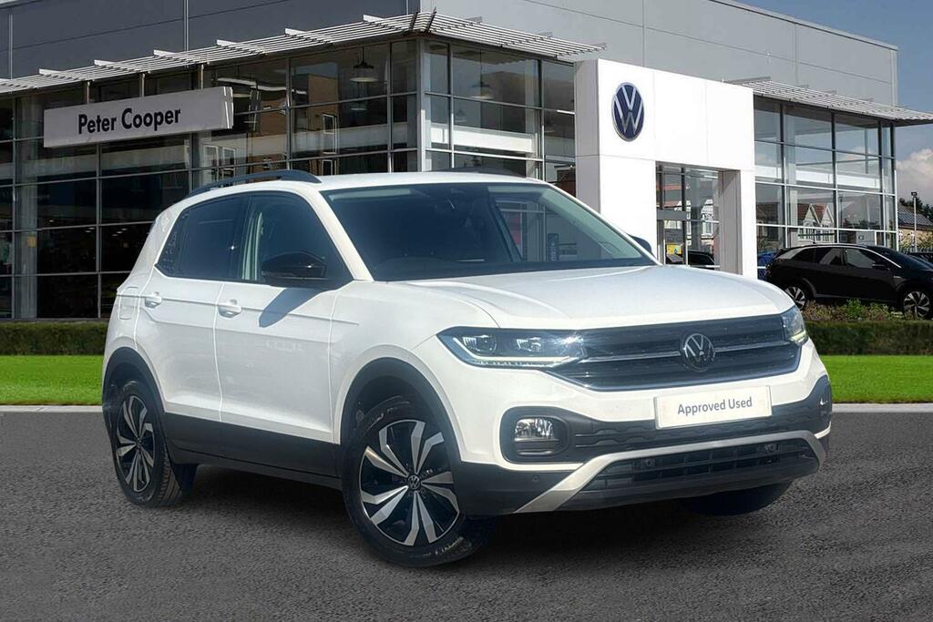 Volkswagen T-Cross 1.0 Tsi Black Edition White