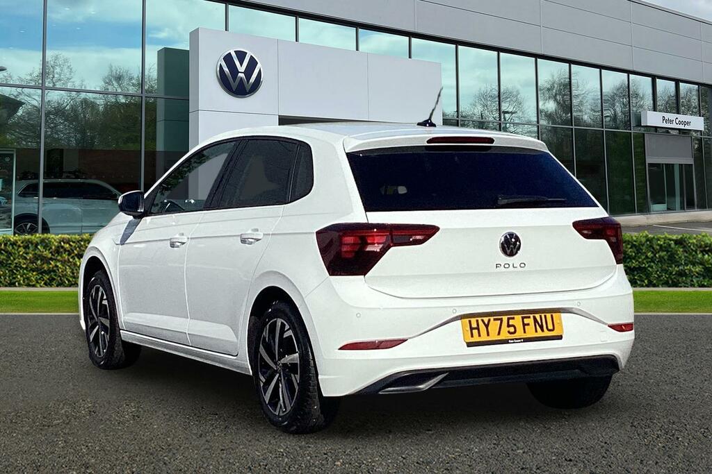 Volkswagen Polo 1.0 Tsi Match Dsg White #3