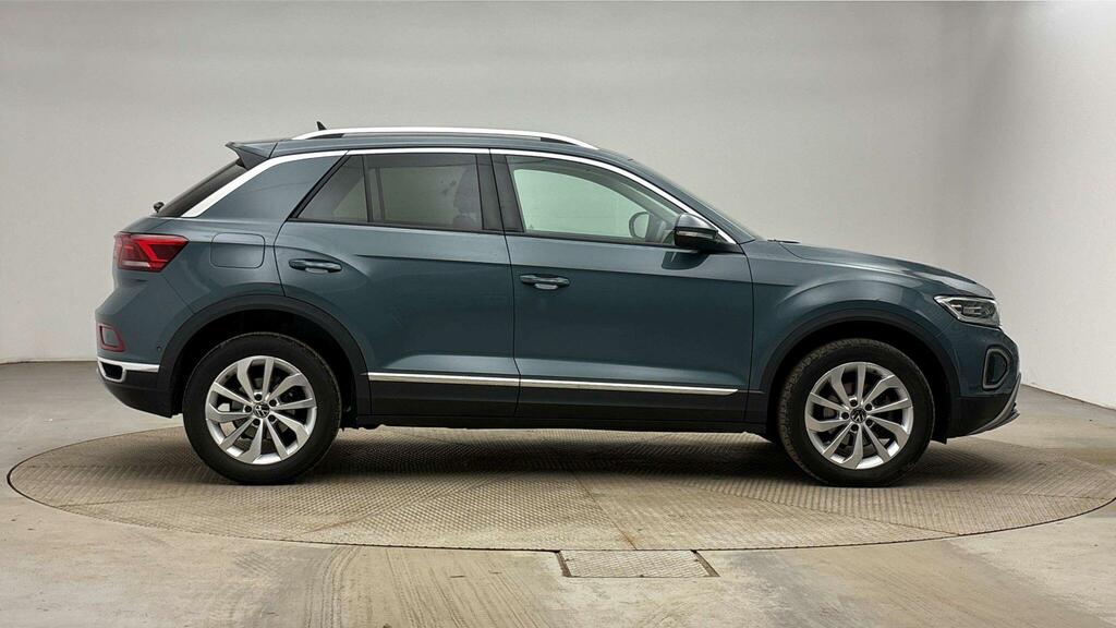 Volkswagen T-Roc 1.5 Tsi Style RE73DVJ Blue #4