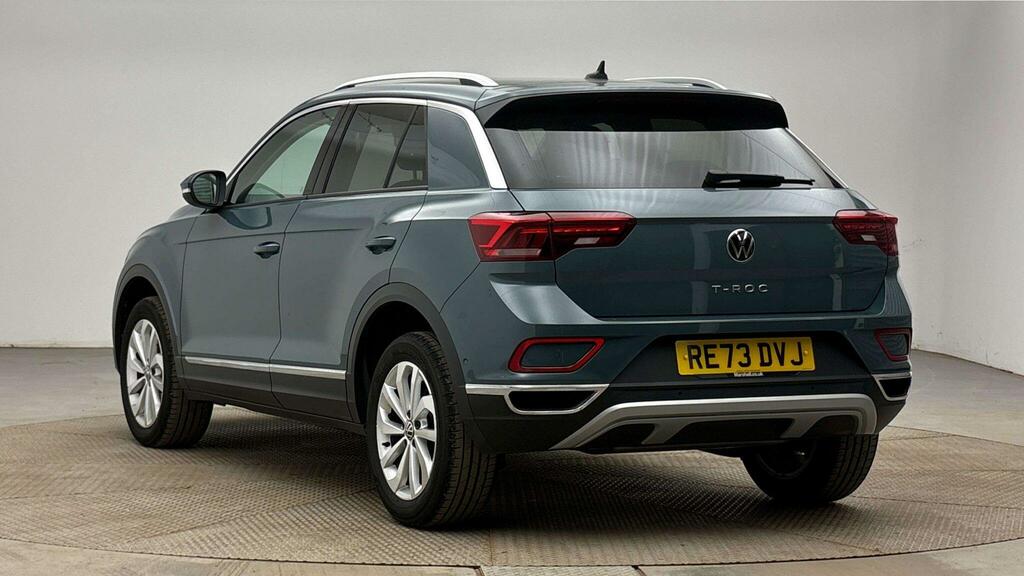 Volkswagen T-Roc 1.5 Tsi Style RE73DVJ Blue #3