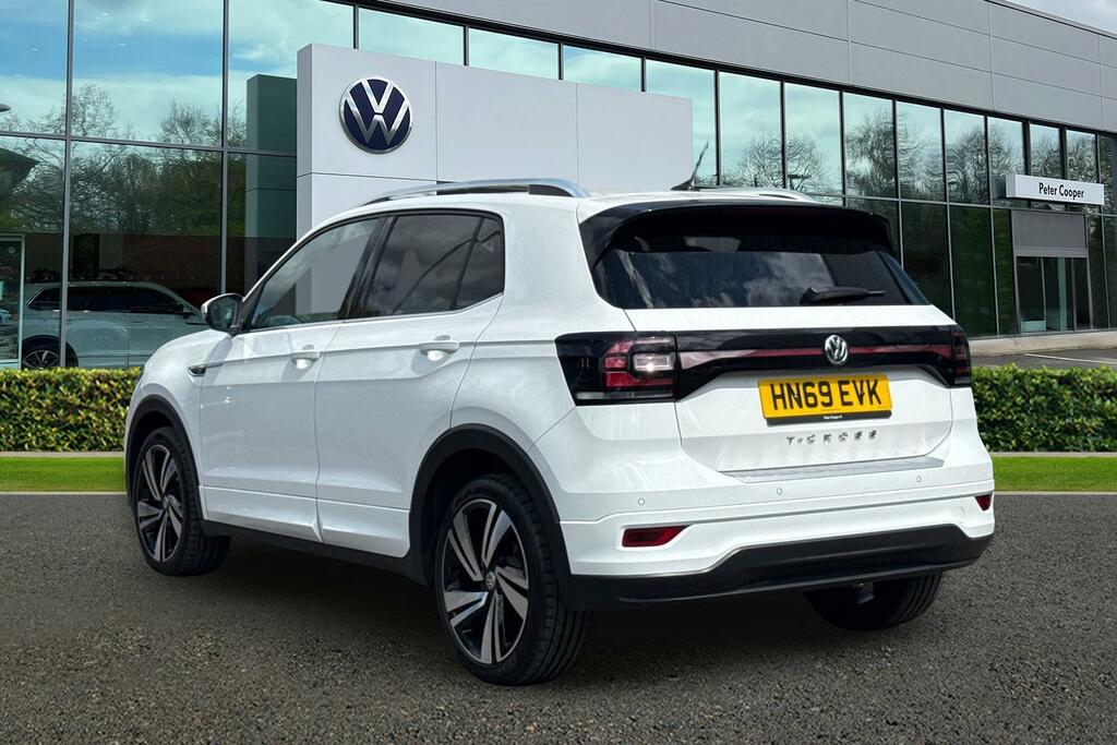 Volkswagen T-Cross 1.0 Tsi 115 R-line HN69EVK White #3