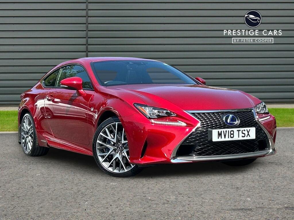 Lexus RC 2.5 300H F Sport Cvt Euro 6 Ss