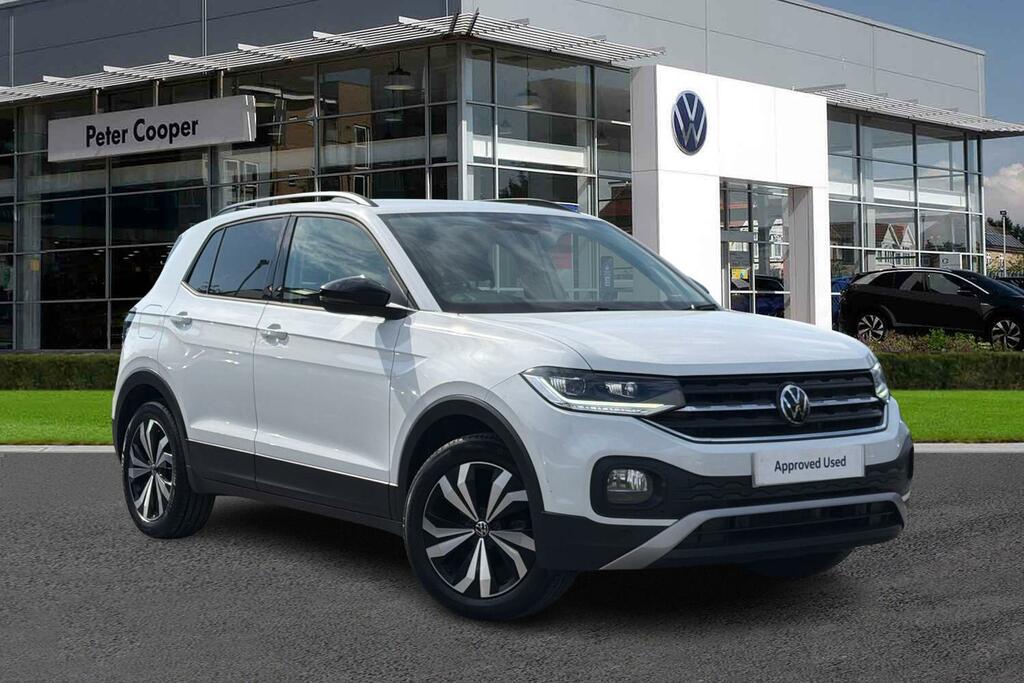 Volkswagen T-Cross 1.0 Tsi Black Edition White