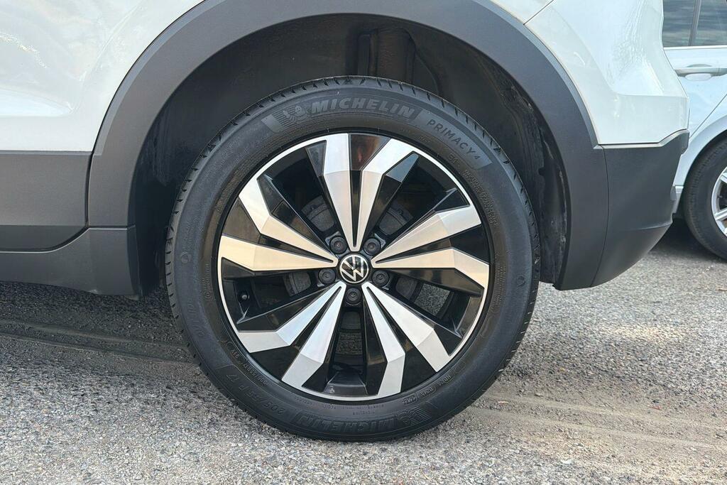 Volkswagen T-Cross 1.0 Tsi Black Edition HN72KGJ White #5