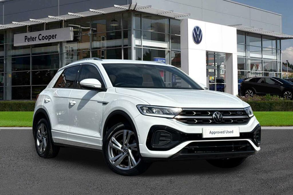 Volkswagen T-Roc 1.5 Tsi R-line Dsg White