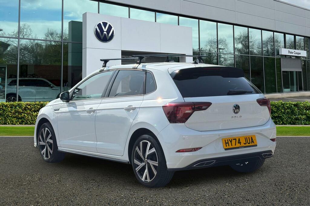 Volkswagen Polo 1.0 Tsi R-line HY74JUA White #3