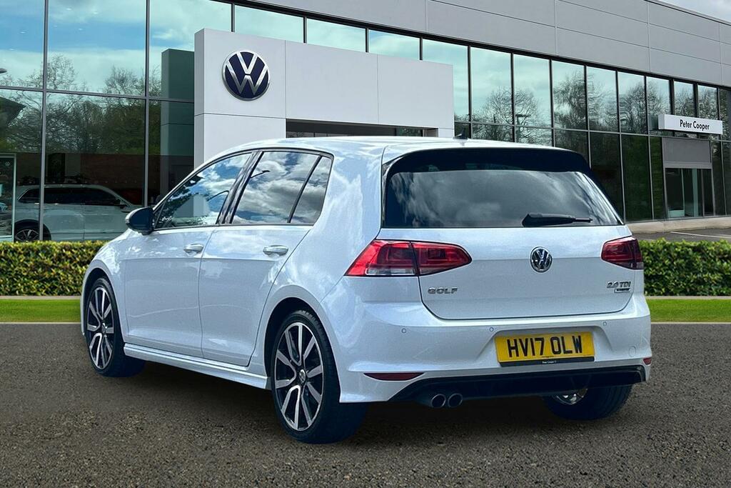 Volkswagen Golf 2.0 Tdi R-line Edition White #3