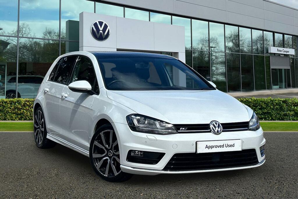 Volkswagen Golf 2.0 Tdi R-line Edition White
