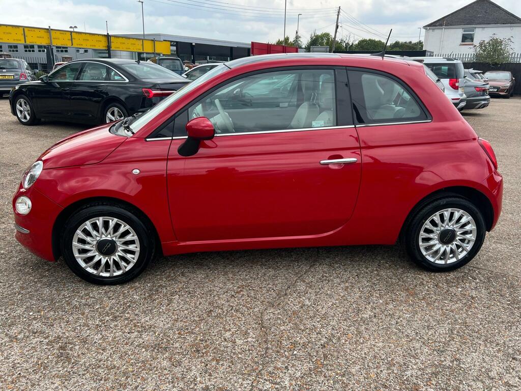 Fiat 500 1.2 Lounge Hatchback Euro 6 Ss Red #4