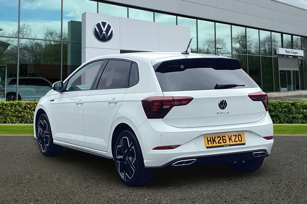 Volkswagen Polo 1.0 Tsi R-line HK26KZO White #3