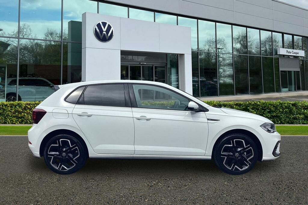 Volkswagen Polo 1.0 Tsi R-line HK26KZO White #4