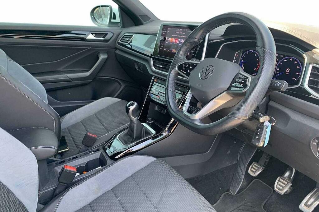 Volkswagen T-Roc 1.5 Tsi R-line HF23XDO White #6
