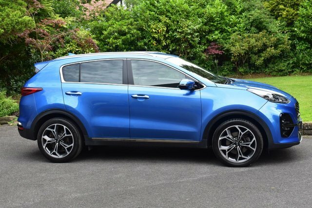 Kia Sportage 1.6 Crdi Ecodynamics Gt-line Suv Hybri Blue #2