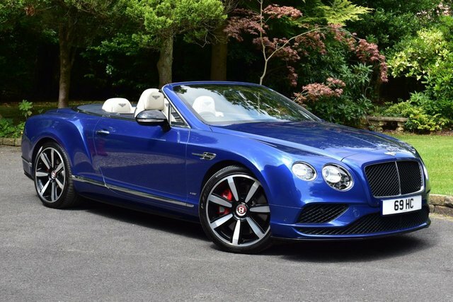 Bentley Continental Gt 4.0 V8 Gtc S Convertible 4Wd Euro Blue