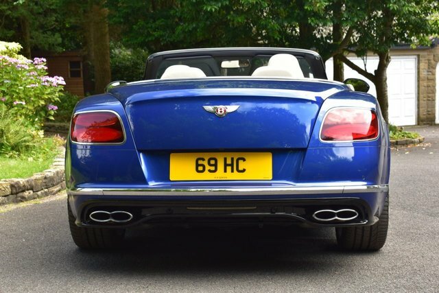 Bentley Continental Gt 4.0 V8 Gtc S Convertible 4Wd Euro Blue #4