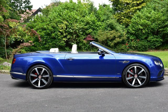 Bentley Continental Gt 4.0 V8 Gtc S Convertible 4Wd Euro Blue #2