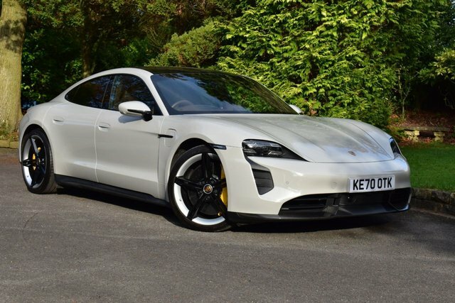 Porsche Taycan Performance Plus 93.4Kwh Turbo S Saloon Electr Grey