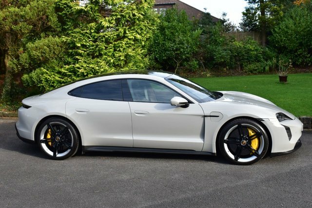 Porsche Taycan Performance Plus 93.4Kwh Turbo S Saloon Electr Grey #2