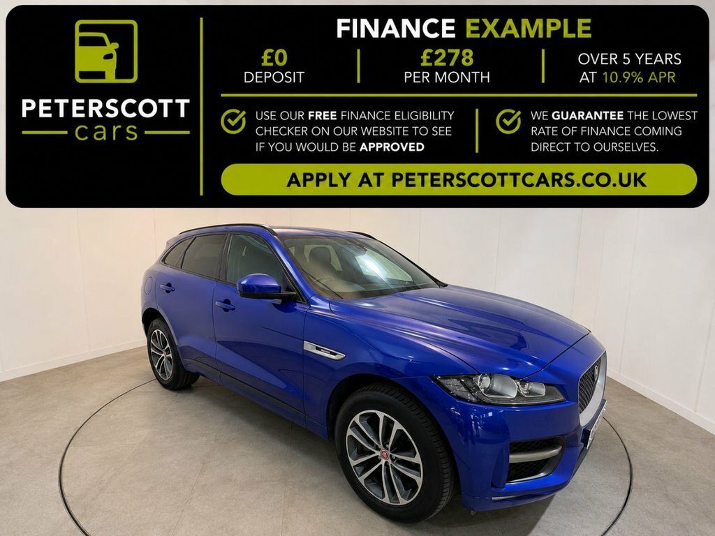 Jaguar F-Pace 2L R-sport Blue #2