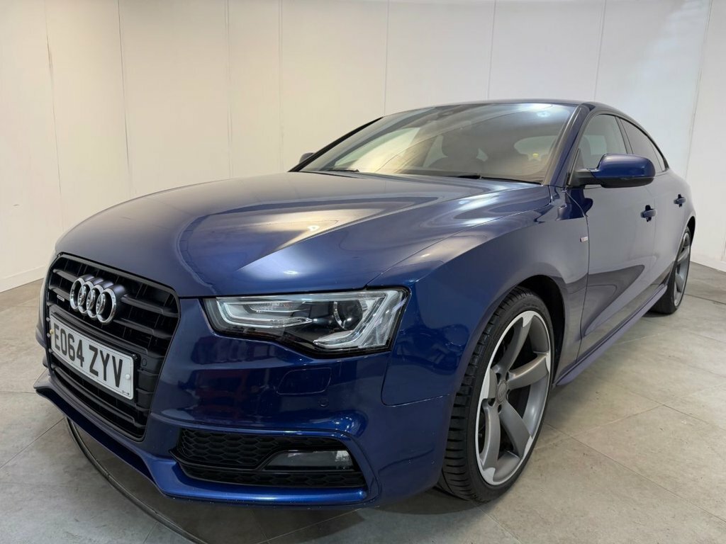 Audi A5 2L Black Edition Blue #6