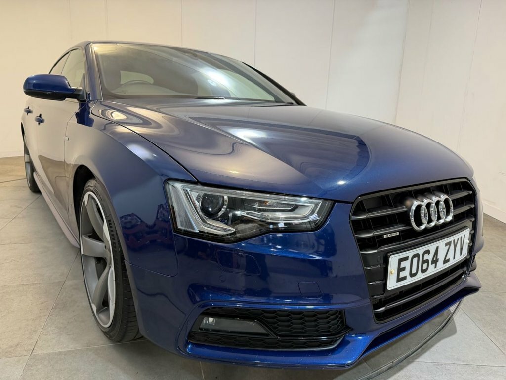 Audi A5 2L Black Edition Blue #4