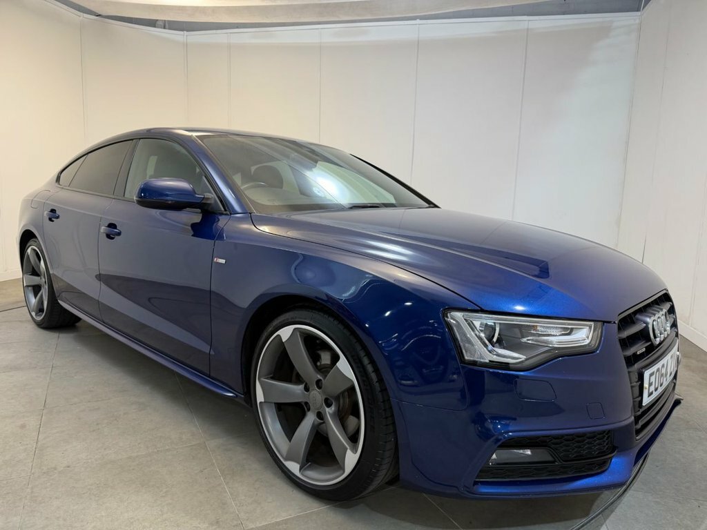Audi A5 2L Black Edition Blue #3