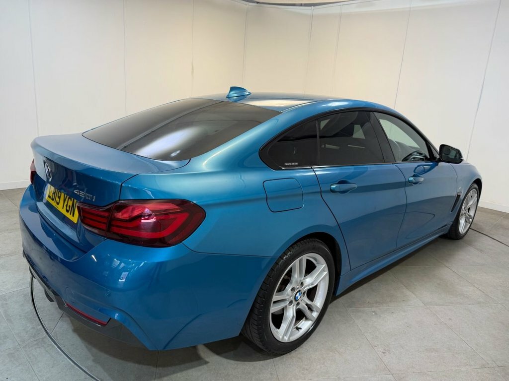 BMW 4 Series Gran Coupe 2L M Sport Blue #4