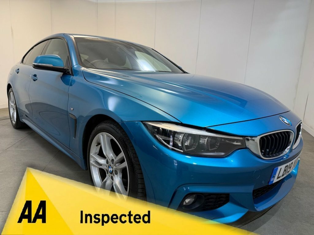 BMW 4 Series Gran Coupe 2L M Sport Blue