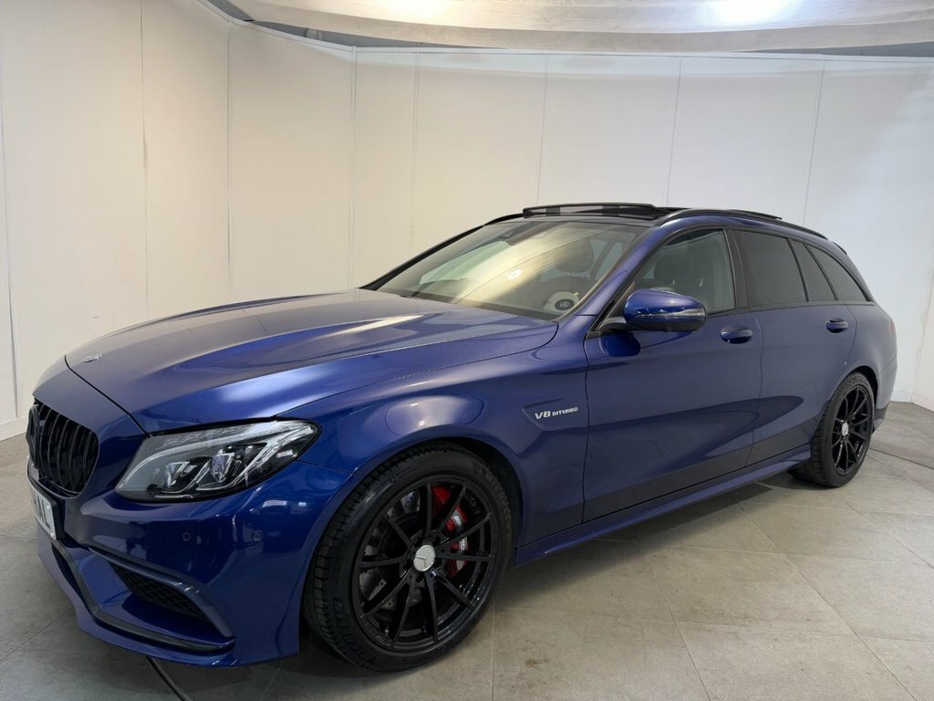 Mercedes-Benz C Class 4L Amg Blue #6