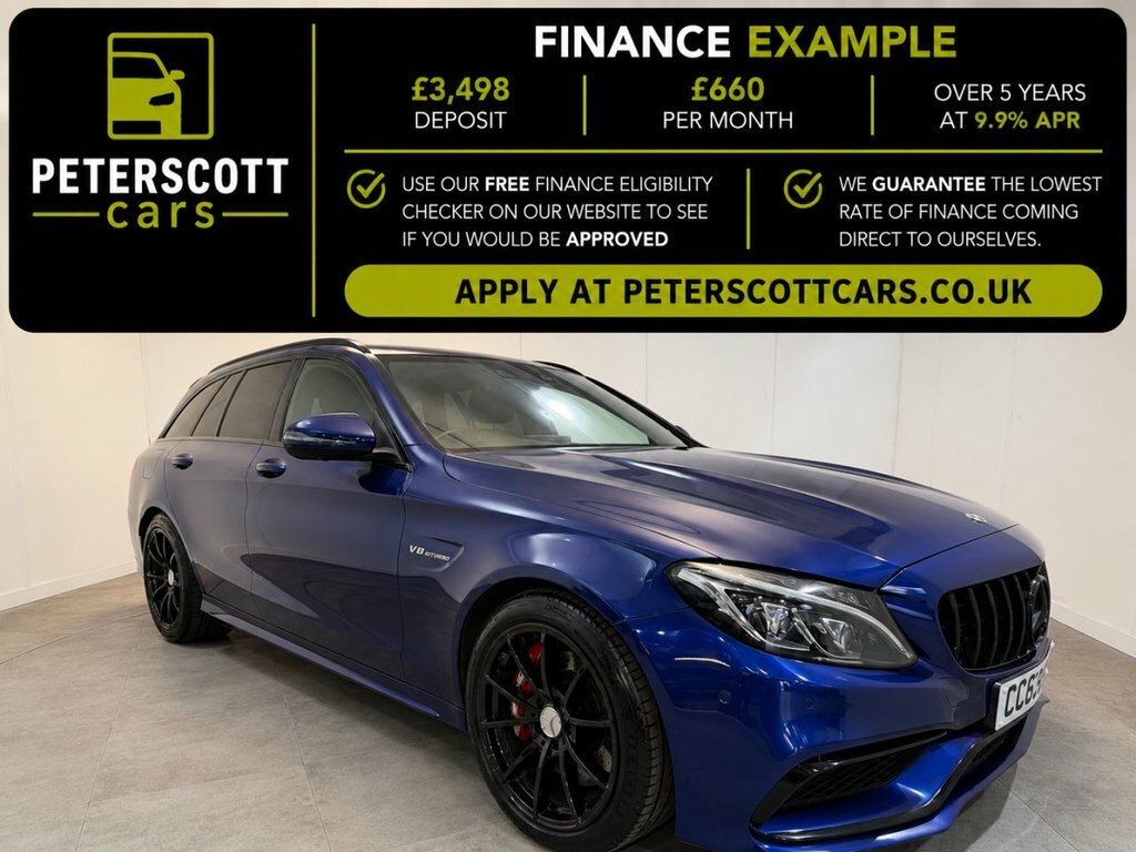 Mercedes-Benz C Class 4L Amg Blue #3