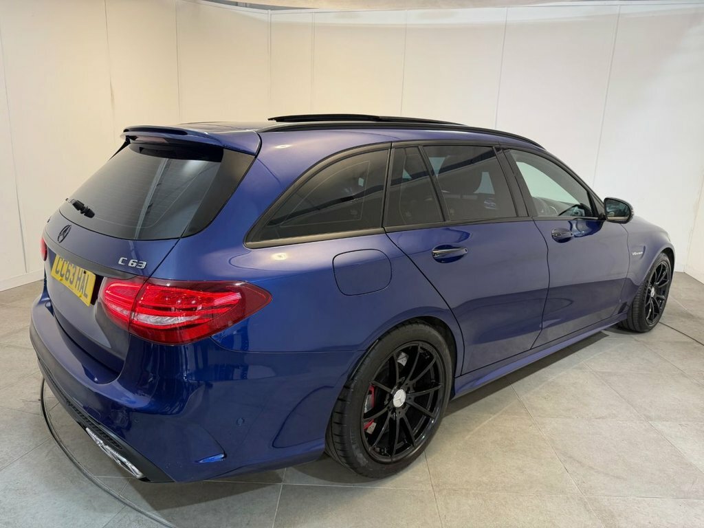 Mercedes-Benz C Class 4L Amg Blue #4