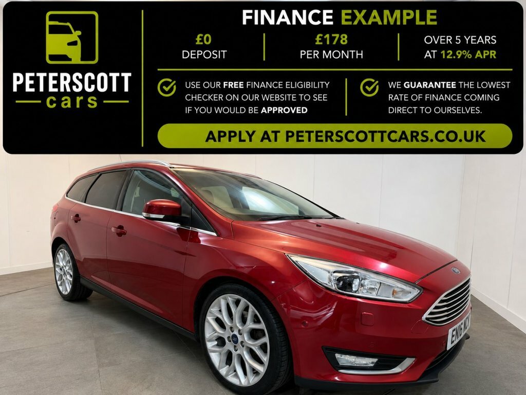 Ford Focus 1L Titanium X Red #3