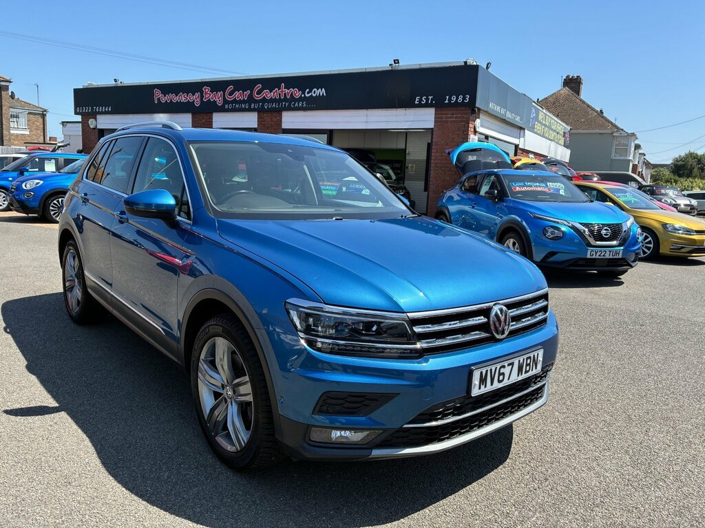 Volkswagen Tiguan Sel 2.0 Tsi 4Motion Euro 6 Suv Dsg S Blue
